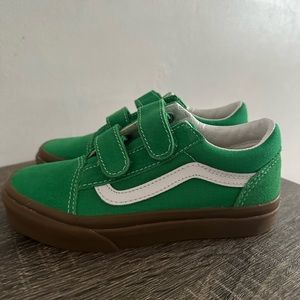 Little kids green vans